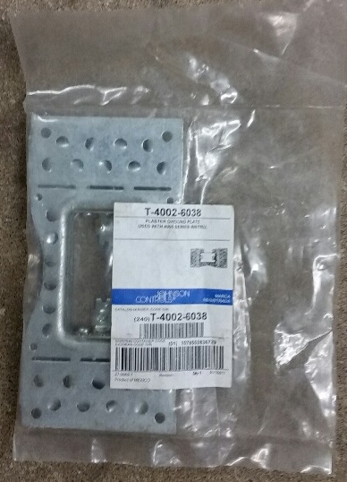 T-4002-6038 T-4002-6038 Johnson Plaster Ground plate from JOHNSONCON