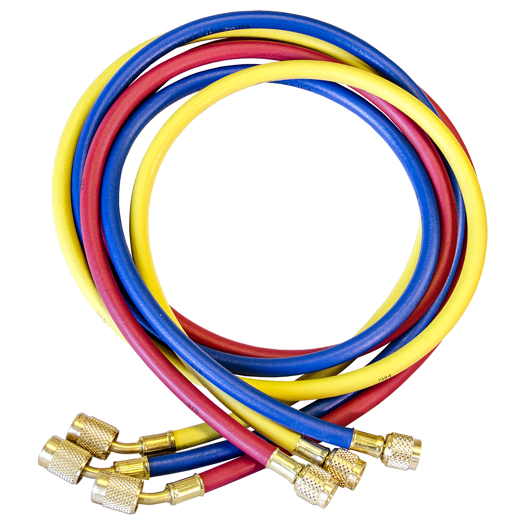 CCLS60 CCLS60 J/b R410a Kobra Hose Set W/ Secure Seal low loss fittings. fr
