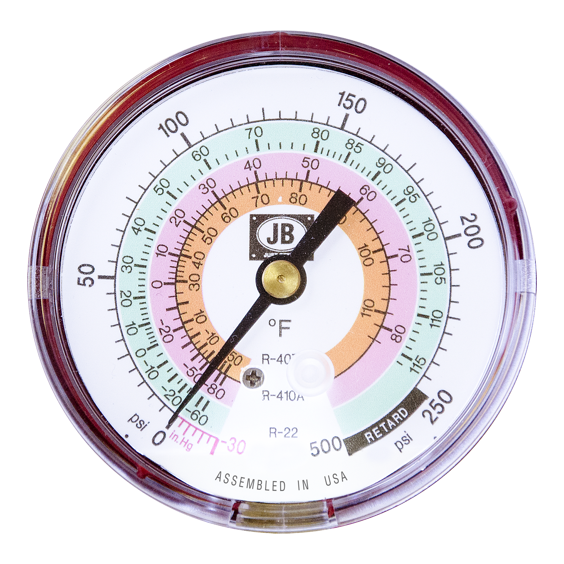 M2-825L M2-825L J/b LED Back-lit Pressure Gauge 3-1/8" from JBIND