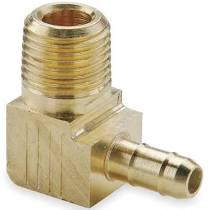 1069X4 1069X4 Parker 229-4-2 1/4 Barb to 1/8 MPT Elbow from PARKERBRA