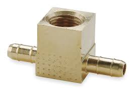 1077X4 1077X4 Parker 237-4-2 1/4 X 1/4 Barb X 1/8 X FPT Tee from PARKERBRA
