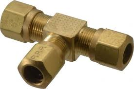 64X6 64X6 Parker X164c-6 Tee 3/8 X3/8 X3/8 Compression from PARKERBRA