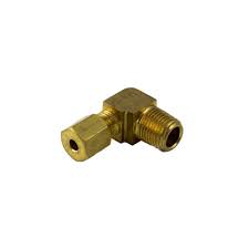 69X6 69X6 Parker Kel-c-538 Brass elbow 1/4 MPTx3/8 comp from SCHNEIDERELE