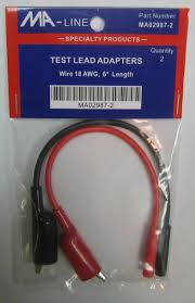 MA02987-2 MA02987-2 Monti Test Lead Adapters from MALINE