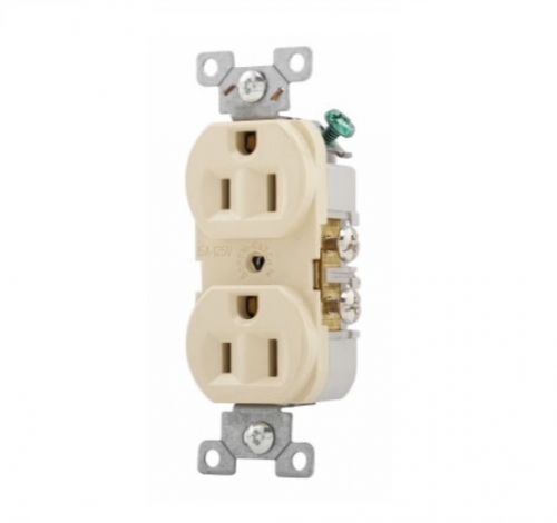 MA7515 MA7515 Monti Straight blade duplex receptacle, from MALINE
