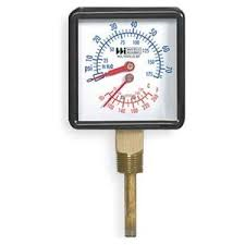HTP40L HTP40L Weiss Htp40l Tri-O-Meter 0-200 PSI 70-320F 3.5 from WEISSINST