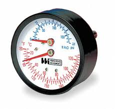 CTP25R CTP25R Weiss Ctp25r Tridicator Boiler Gauge. Range from WEISSINST