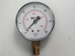 TL25PLM1/4-2 TL25PLM1/4-2 Weiss Tl25-030-4l 1/4MPT Gauge 0-30PSI 2.5 Face f