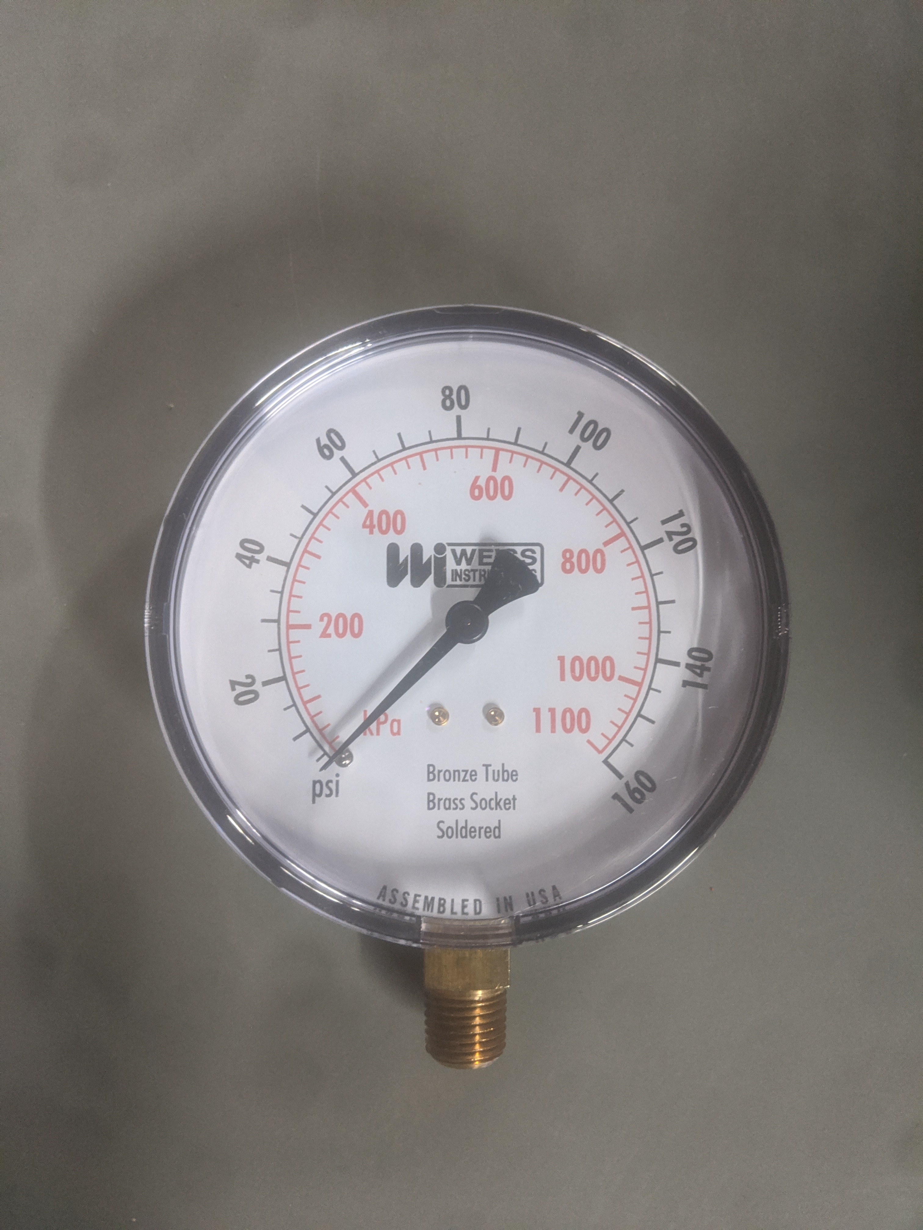 TL35PLM1/4-5 TL35PLM1/4-5 Weiss Tl35-160-4l 3.5 1/4 Gauge 160# from WEISSIN