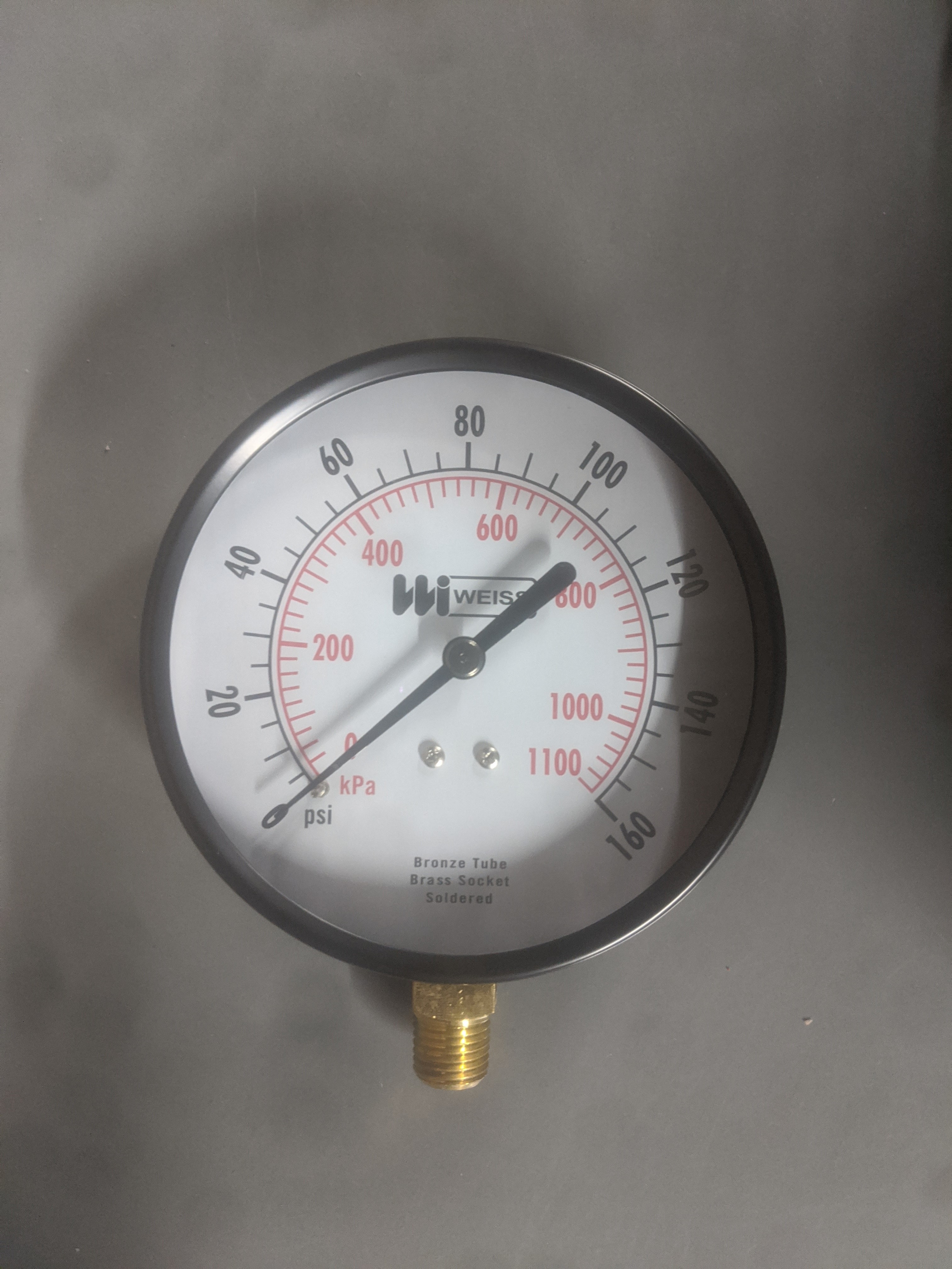 TL40-160-4L TL40-160-4L Weiss Tl40-160-4l 4.0 1/4 Gauge 160# from WEISSINST