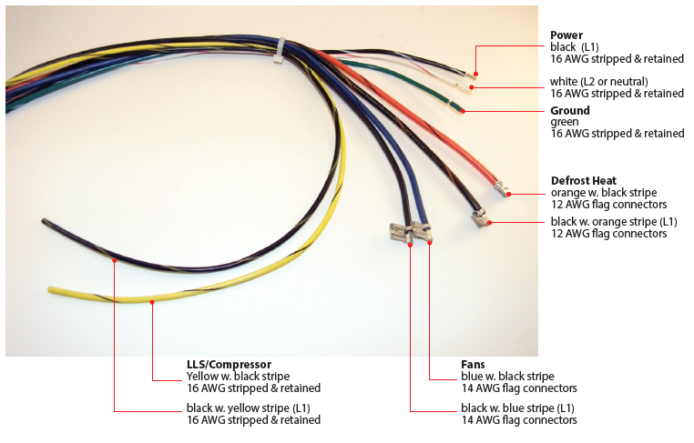 20670 20670 Ke2 Therm Solutions 25' 9-Wire Coler Coded from Building HVAC