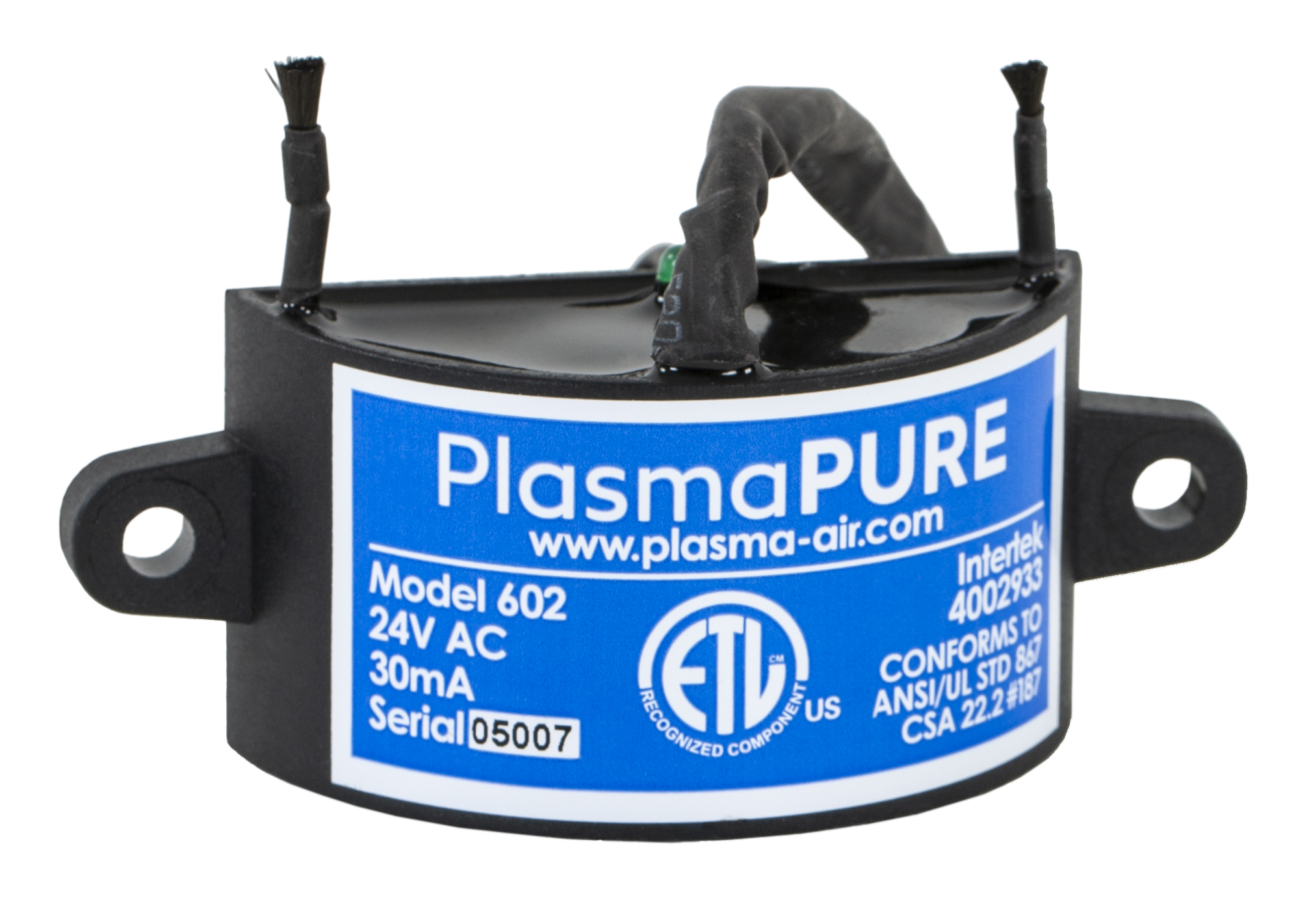 603 603 Plasmapure Plasma-air 120V AC brush ionizer. 2400 CFM or from Build