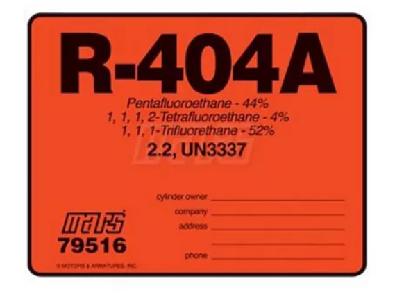 79516 79516 Mars R404A Ref I.D. Labels (10 Pack from MARS