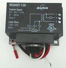 RC840T-120 RC840T-120 Honeywell Aube Electric heat and line voltage from HO