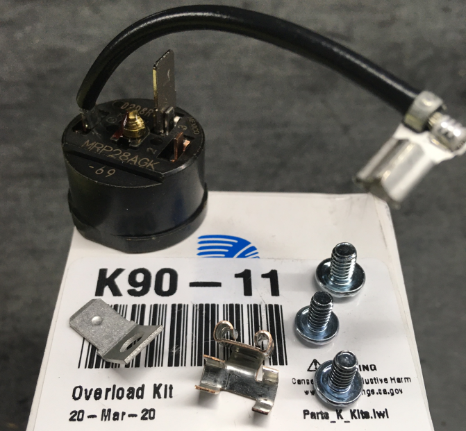 K90-11 K90-11 Tecumseh Parts  OVERLOAD KIT from TECUMSEH