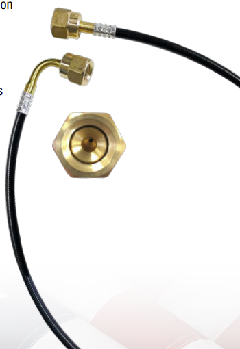 CNTL90-36 CNTL90-36 J/b  Pressure Control Hose 36", 90 from Building HVAC