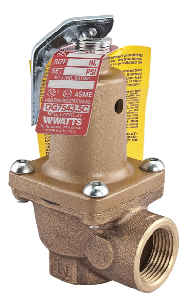 174A3/4-50 174A3/4-50 Watts F274513 3/4 Relief Valve 174A 50# from WATTS