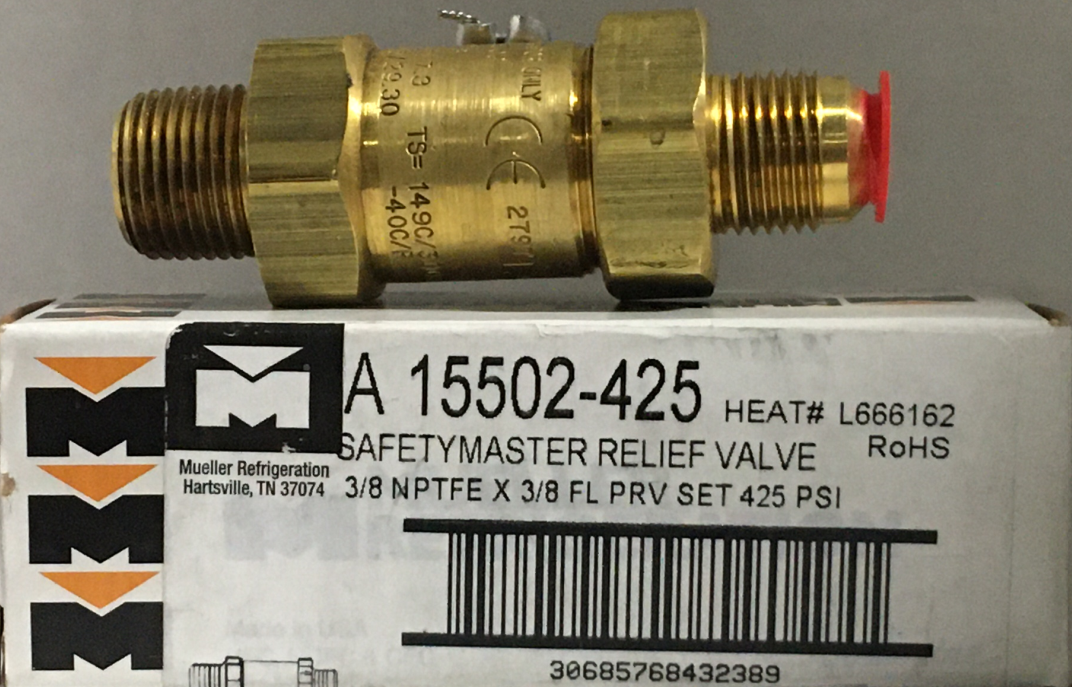 A15502-425 A15502-425 Mueller 3/8NPT x 3/8FL 425# from Building HVAC