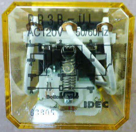 RR3B-ULAC120V RR3B-ULAC120V Idec TPDT plug in relay with 120vac from Buildi