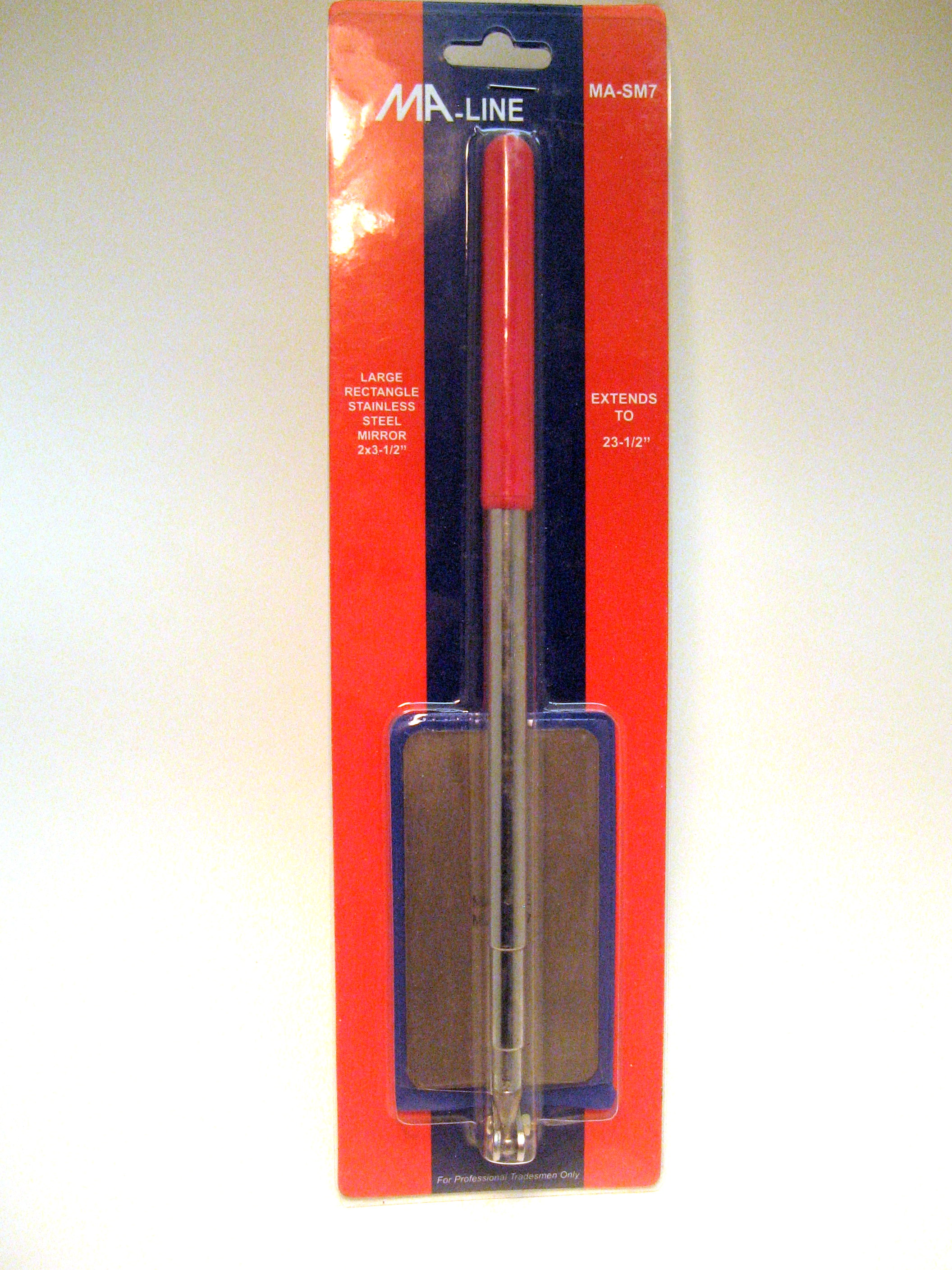 MA-SM7A MA-SM7A Monti Lg Rectangle Stainless Mirror from MALINE