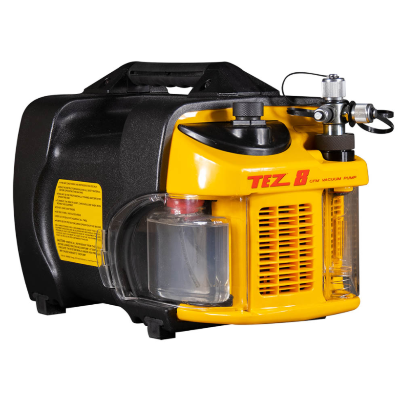 TEZ-8 TEZ-8 Appion Vacuum Pump 2-Stage 8cfm vacuum pump w/ on the from Buil