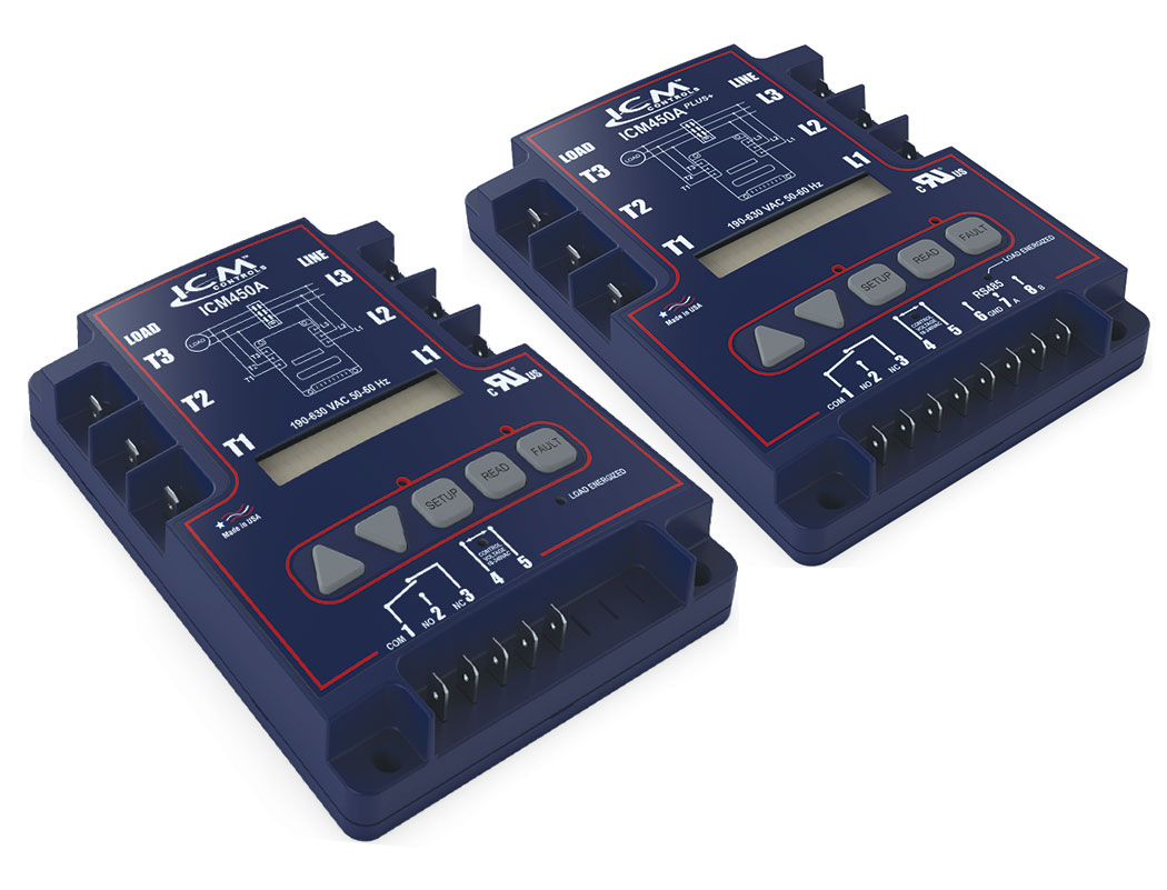 ICM450APLUS ICM450APLUS Icm Controls Three Phase Line Voltage Monitor from