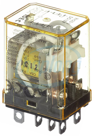RH2BUAC120V RH2BUAC120V Idec Systems Relay DPDT 7A @ 120 from Building HVAC