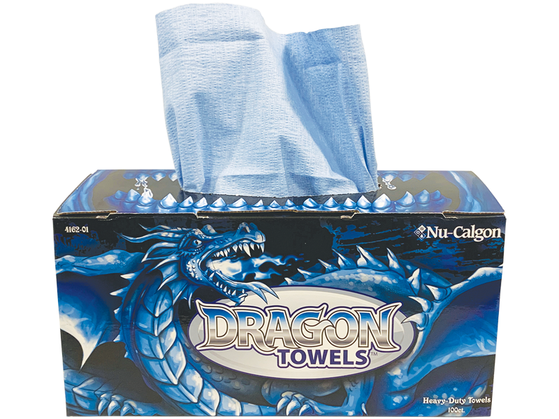 4162-01 4162-01 Nu-calgon Dragon Towels heavy duty lint free from Building