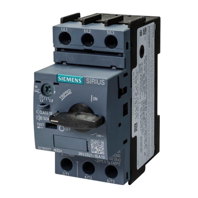 3RV2021-1EA10 3RV2021-1EA10 Furnas Siemens Circuit breaker size S0 for moto