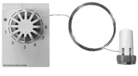 ENTL ENTL B46000 Macon Remote Mounted SENSOR AND DIAL 6' CAP from Building