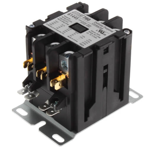 61445 61445 Mars 3 Pole Contactor 24V 40 Amp from Building HVAC