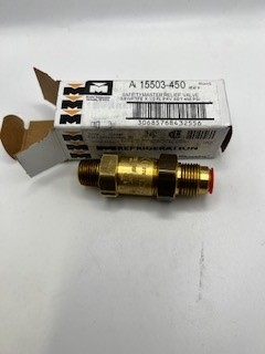 A15503-450 A15503-450  Mueller 3/8mpt X 1/2 flare 450# relief valve from Bu