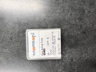 82460 82460 Mars M82460 Fuse 2 Amp 3AG (5 Pack) from Building HVAC