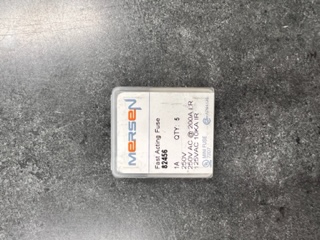 82456 82456 Mars 1a 3ag Fuse Ggc1 Fast Acting glass 250 VAC. (5 Pack) from