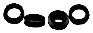 GGW03-12 GGW03-12 Crown 5/8" ID x 7/8" OD x 9/32" depth from Building HVAC