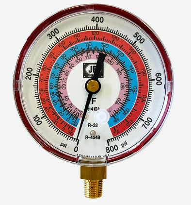 M2-862 M2-862 J/b High Side Pressure Gauge for A2L from Building HVAC