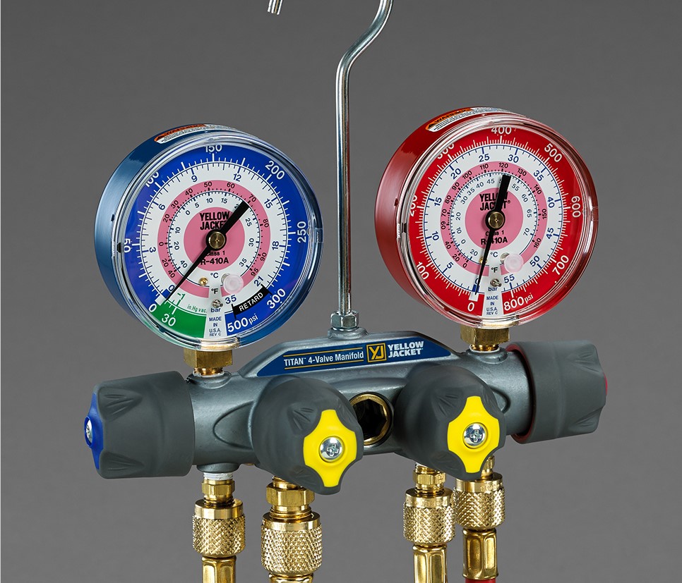 49975 49975 Yellow Jacket  Titan A2L Test and Charging from Building HVAC