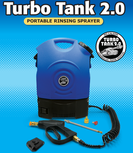 4781-00 4781-00 Nu-calgon TURBO TANK, PRESSURIZED RINSING from Building HVA