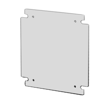 881SP2016P 881SP2016P Exm Enclosures Perforated back plate for 20X16 from B