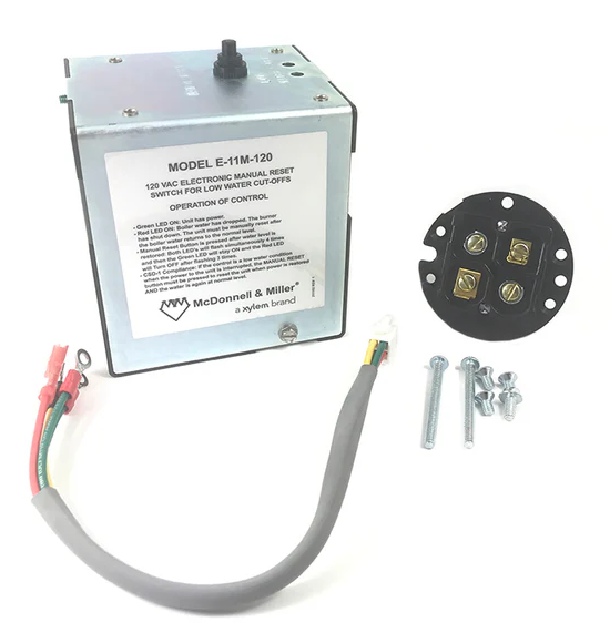354000 354000 Mcdonnell & Miller E-11m-120 11M Switch,  Manual Reset for 12