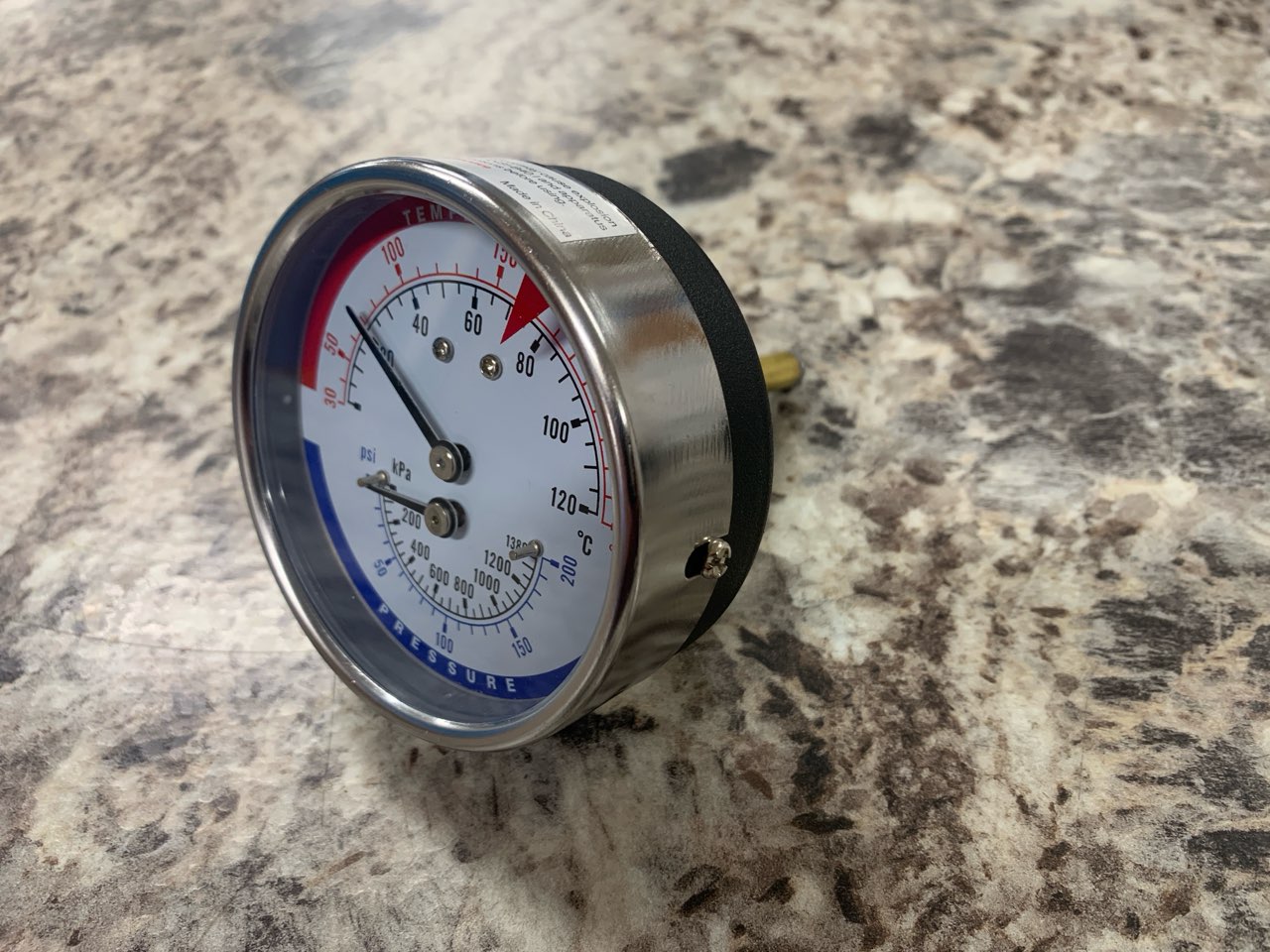 PTC14605 PTC14605 Trerice Tridicator, 3" diameter, from Building HVAC