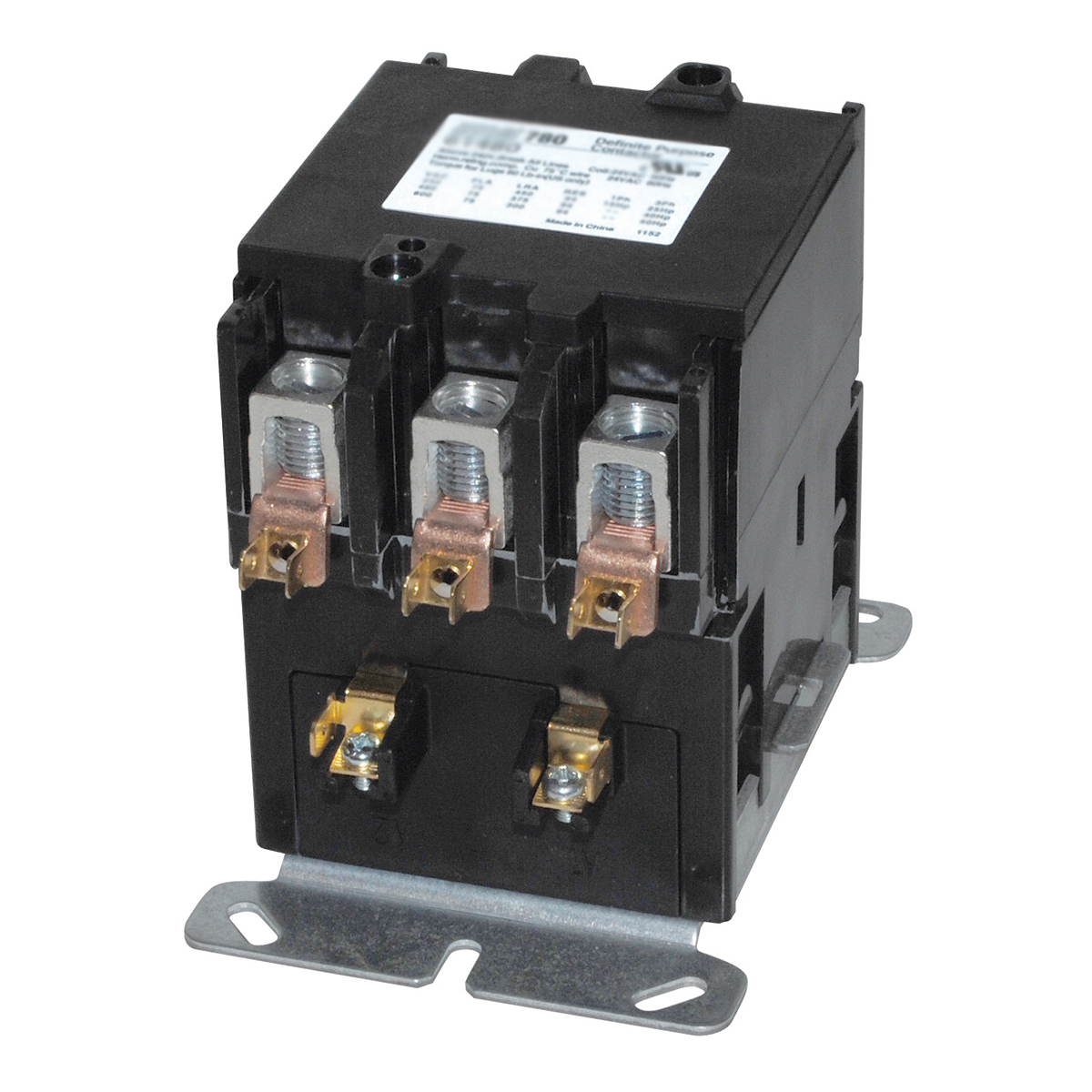 62482 62482 Mars M62482 A2L Rated 75amp 3-Pole Contactor  from Building HVA