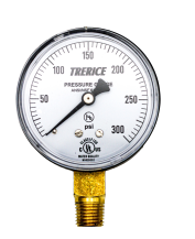 800B2502LA300 800B2502LA300 Trerice Pressure gauge, 2.5" diameter, from Bui