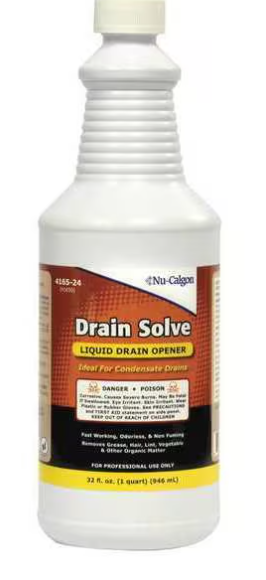 4165-24 4165-24 Nu Calgon Drain Solve Liquid drain opener specially from Bu
