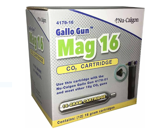 4179-16 4179-16 Nucalgon  Gallo Gun Cartridge 16 grams Co2 from Building HV