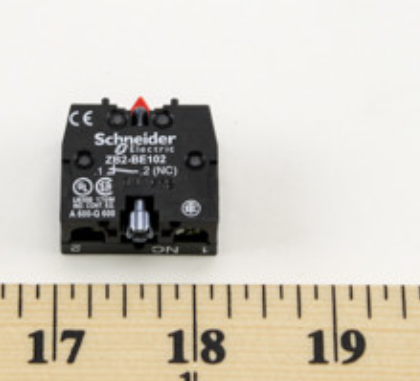 ZB2BE102 ZB2BE102 Schneider Electric 1 N.C. CONTACT BLOCK from Building HVA