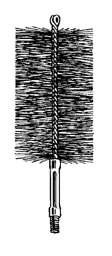 AMA322 AMA322 Monti 2-1/4 Dia Flue Brush from MALINE