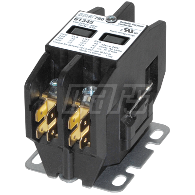 61345 61345 Mars Contator Two pole contactor. 24 volt coil. from Building H