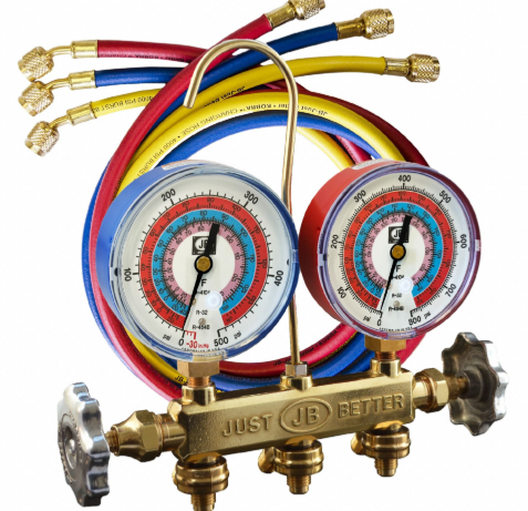 22633 22633 Jb Industries PATRIOT 2-Valve Brass Manifold from Building HVAC