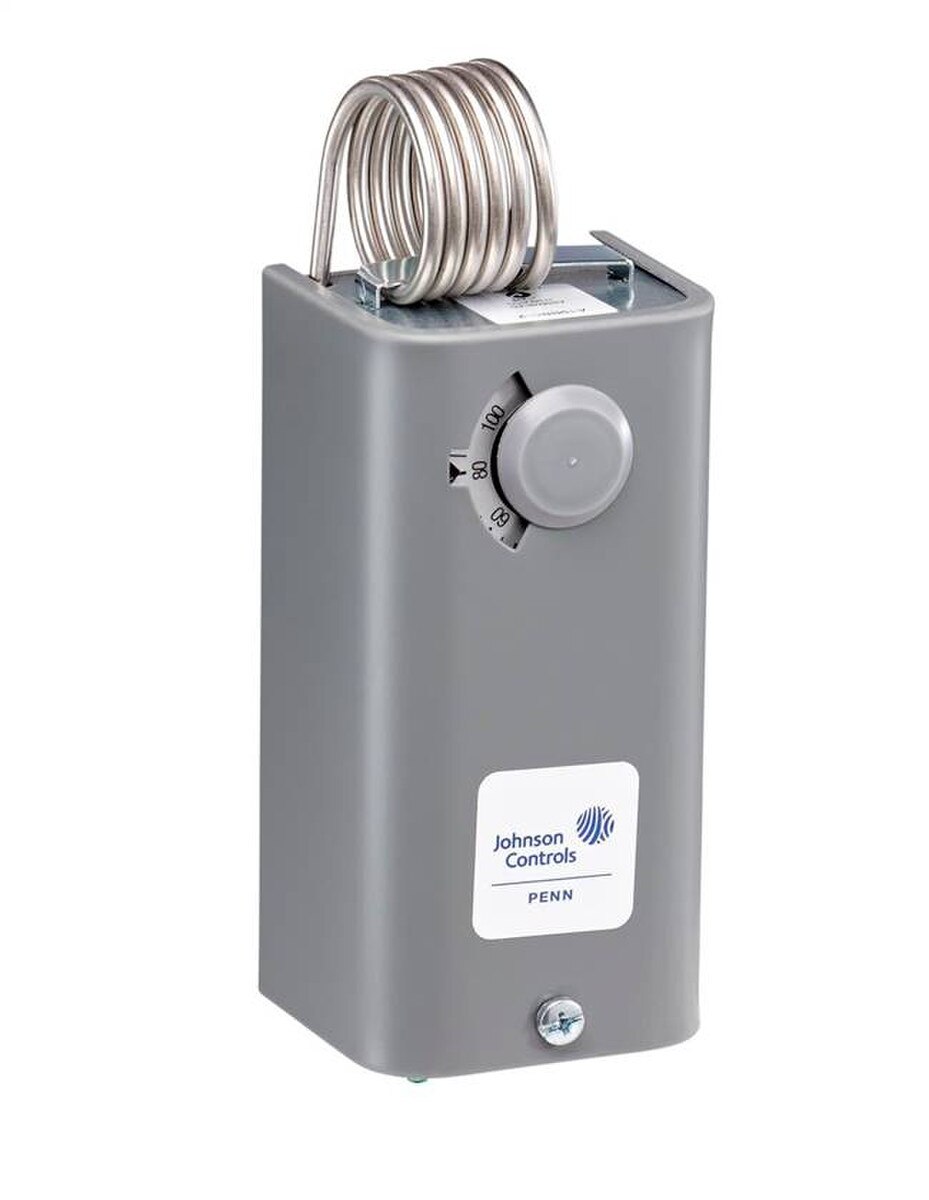 A19BBC-2C A19BBC-2C Johnson Controls Coiled Bulb Thermostat. Range -30 from